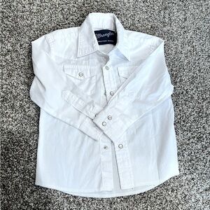 Toddler Wrangler Pearl Snap Size XXS